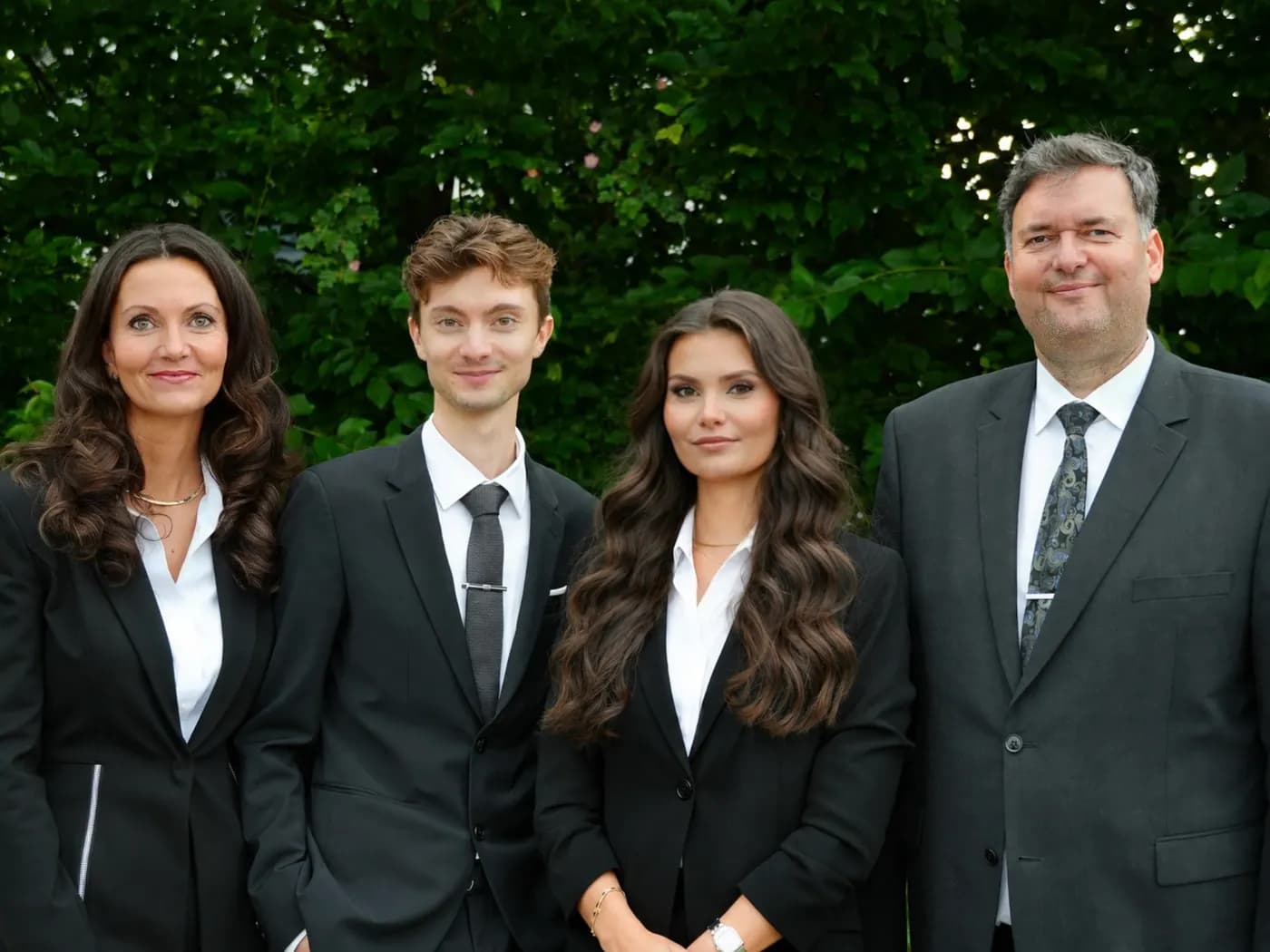 Das Bild zeigt die Familie Neumann